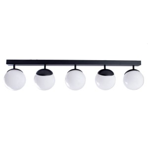 Lampa sufitowa SFERA BLACK 5xE14 II MILAGRO           