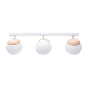 Lampa sufitowa SFERA WOOD 3xE14 MILAGRO                               