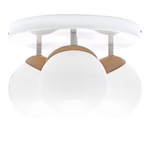Lampa sufitowa SFERA WOOD 3xE14 II MILAGRO                                