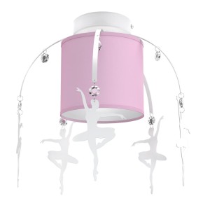 Lampa sufitowa BALETNICA PINK 1xE27 MILAGRO                   