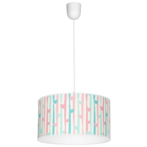 Lampa wisząca LOVELY 1xE27 multikolor MILAGRO                     