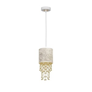 Lampa ALMERIA WHITE/GOLD 1xE27 MILAGRO                   