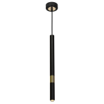 Lampa wisząca MONZA BLACK/GOLD 1xG9 8W MILAGRO                   