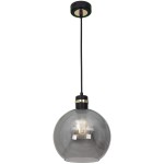 Lampa wisząca OMEGA BLACK/GOLD 1xE27 MILAGRO                    