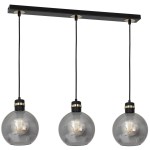 Lampa wisząca OMEGA BLACK/GOLD 3xE27 MILAGRO                  