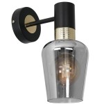 Kinkiet ROMA BLACK 1xE27 MILAGRO                 