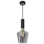 Lampa wisząca ROMA BLACK 1xE27 MILAGRO         