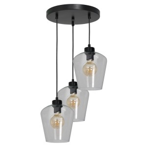 Lampa wisząca SANTIAGO CLEAR 3xE27 II MILAGRO                       