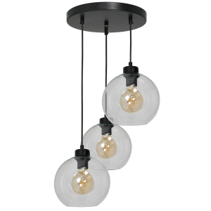 Lampa wisząca SOFIA CLEAR 3xE27 MILAGRO                           