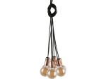 Lampa wisząca industrialna LOFT CABLE black-copper NOWODVORSKI