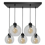 Lampa wisząca SOFIA CLEAR 5xE27 MILAGRO                            