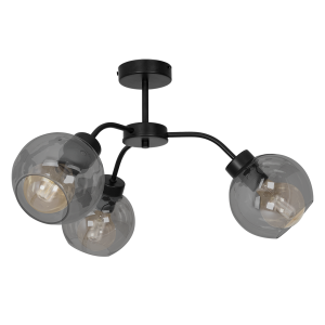 Lampa sufitowa SOFIA SMOKED 3xE27 MILAGRO                       