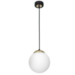 Lampa wisząca SPARTA BLACK/GOLD 1xE27 MILAGRO                        