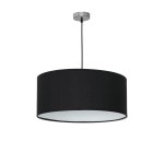 Lampa wisząca CASINO BLACK/CHROME 1xE27 MILAGRO               