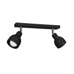 Oprawa sufitowa PIK BLACK 2xE27 MILAGRO                    