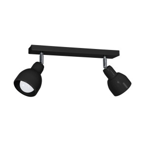 Oprawa sufitowa PIK BLACK 2xE27 MILAGRO                    