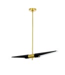 Lampa wisząca APOLLO 1 czarna KING HOME           