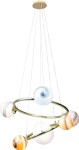 Lampa wisząca COSMOS II złota MAXLIGHT    