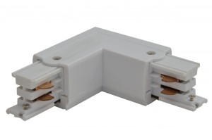 Złącze PRAWE do szyny montażowej R-connector białe AZZARDO