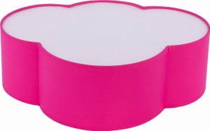 Plafon sufitowy CLOUD MINI biały/różowy TK LIGHTING             
