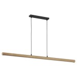 Lampa wisząca ROLLO czarna/sosna TK LIGHTING           