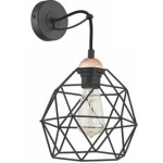 Kinkiet GALAXY czarny/miedź TK LIGHTING     