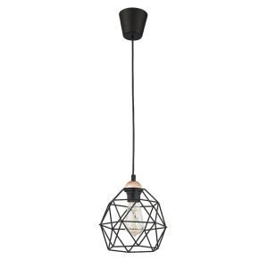 Lampa wisząca GALAXY czerń/miedź II TK LIGHTING    