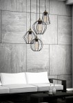 Lampa wisząca GALAXY 4PŁ. czarna II TK LIGHTING      