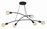Lampa wisząca HELIX czarna TK LIGHTING          