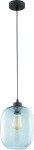 Lampa wisząca ELIO 1PŁ. czarna/niebieska TK LIGHTING   
