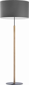 Lampa podłogowa DEVA beton/sosna TK LIGHTING     