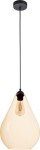 Lampa wisząca FUENTE bursztyn/czarna TK LIGHTING     