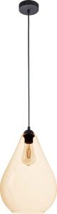 Lampa wisząca FUENTE bursztyn/czarna TK LIGHTING     