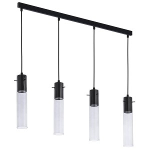 Lampa wisząca LOOK 4 czarna/grafit II TK LIGHTING    