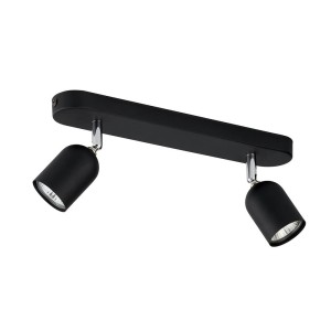Oprawa sufitowa TOP 2 czarna TK LIGHTING   