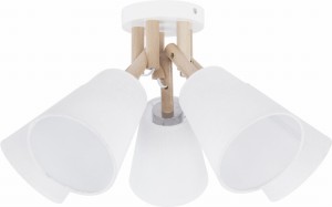 Lampa sufitowa VAIO 5 biała TK LIGHTING     