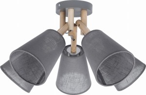 Lampa sufitowa VAIO 5 szara TK LIGHTING     
