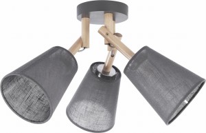 Lampa sufitowa VAIO 3 szara TK LIGHTING     