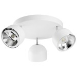Oprawa sufitowa ALTEA 3 biała/chrom TK LIGHTING   