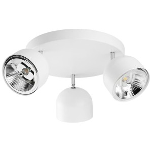 Oprawa sufitowa ALTEA 3 biała/chrom TK LIGHTING   