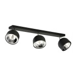 Oprawa sufitowa ALTEA 3 czarny/chrom TK LIGHTING    
