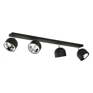 Oprawa sufitowa ALTEA 4 czarny/chrom TK LIGHTING  