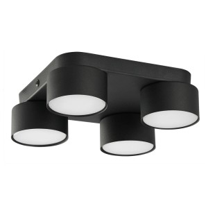 Oprawa sufitowa SPACE 4 czarna TK LIGHTING    