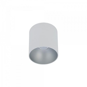 Oprawa natynkowa POINT TONE biała/srebrna NOWODVORSKI       