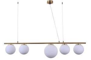 Lampa wisząca BARISTICA mosiądz LUMINA DECO