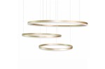 Lampa wisząca HALO 3 złota AZZARDO