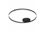 Lampa sufitowa HALO 80 czarna AZZARDO