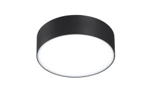 Plafon sufitowy IP54 CASPER czarny 4000K AZZARDO