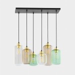 Lampa wisząca MARCO GREEN 6xE27 TK LIGHTING