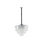 Lampa CRISTAL silver M NOWODVORSKI